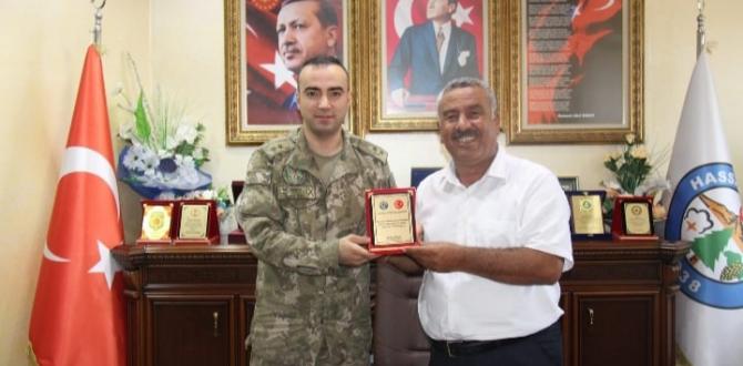 Başkan Karataş Yıldırım’ı kabul etti