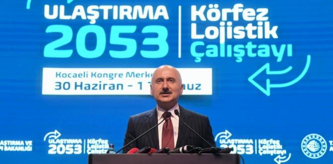 KARAİSMAİLOĞLU: ELLEÇLENEN YÜK MİKTARI 7 AYDA 319.6 MİLYON TONU AŞTI