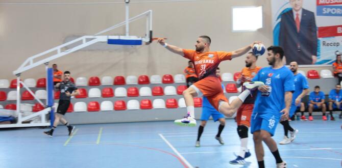 HBB’Lİ HENTBOLCULAR  2’DE 2 YAPTI