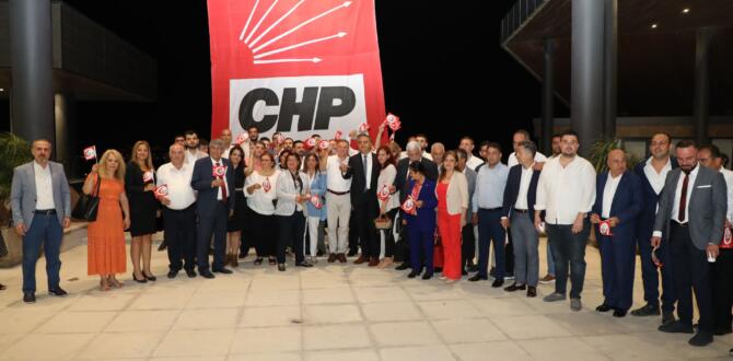 CHP’NİN 99.KURULUŞ YIL DÖNÜMÜ HATAY’DA COŞKUYLA KUTLANDI