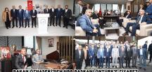 BAKAN ÖZHASEKİ’DEN HBB BAŞKANI ÖNTÜRK’E ZİYARET