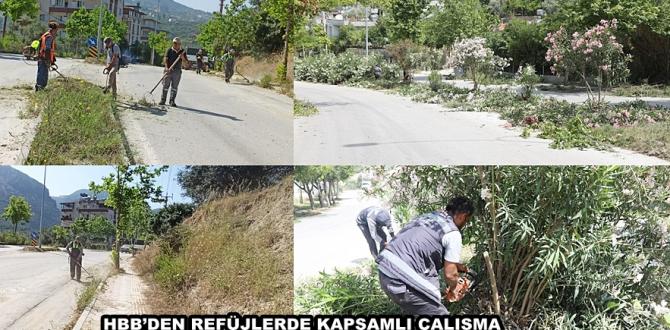 HBB’DEN REFÜJLERDE KAPSAMLI ÇALIŞMA