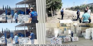 HATAY GENELİNDE DENETİMLER DEVAM EDİYOR