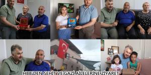 HBB’DEN ŞEHİT VE GAZİ AİLELERİNE ZİYARET