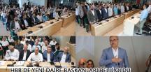 HBB’DE YENİ DAİRE BAŞKANLARI BELLİ OLDU