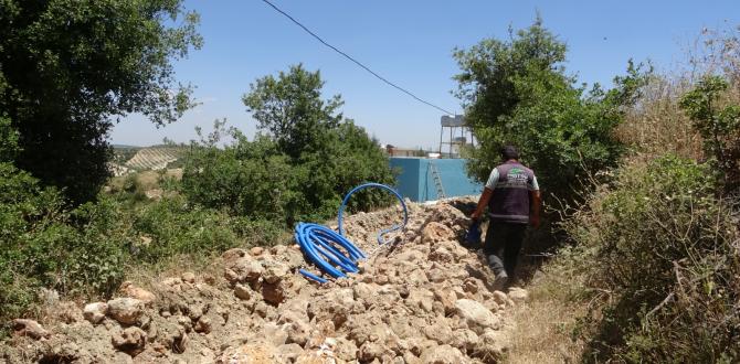 YAYLADAĞI HİSARCIK’TA YETERSİZ KALAN ŞEBEKE YENİLENDİ