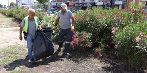 BÜYÜKŞEHİR TEMİZLİK ÇALIŞMALARINA DEVAM EDİYOR